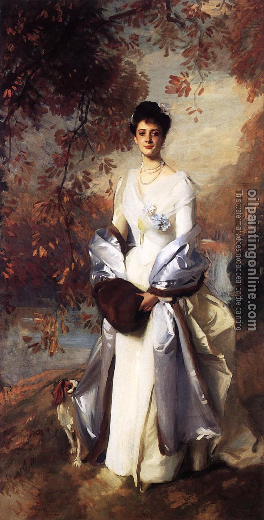 Sargent, John Singer - Portrait of Pauline Astor
